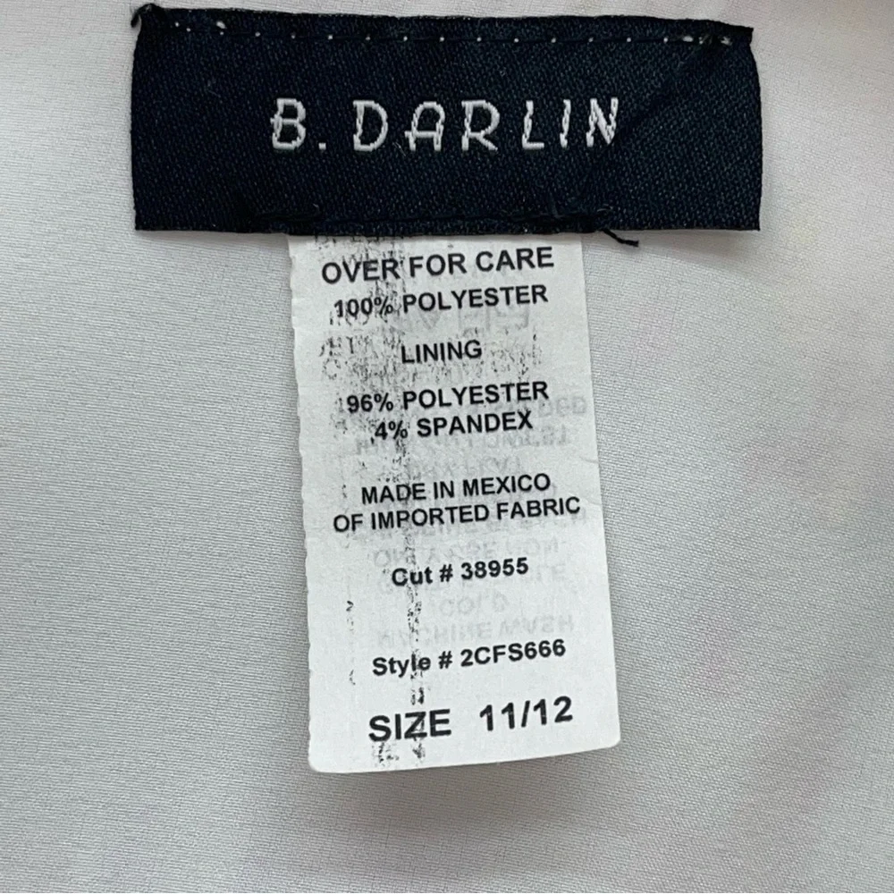 Women's B Darlin Tweed Dress 11/12 Juniors - Picture 5 of 9